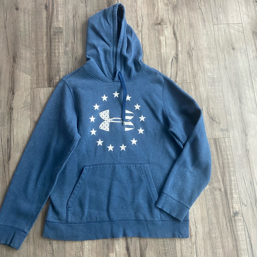 Men’s Under Armour blue hoodie